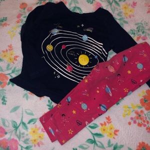 Carter’s outer space  outfit